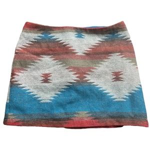 American Eagle Women’s Aztec Print Skirt Size 4
